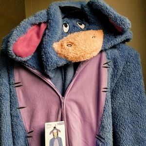 Unisex Eeryore adult pjs One piece sz M